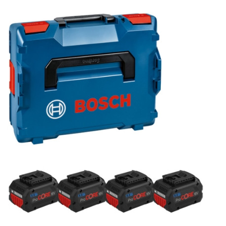 Bateria 4 ProCORE18V 5.5Ah (4 baterias+L-Boxx) BOSCH