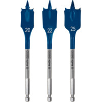 Brocas de pala para madera Expert Self Cut 20-22-25 (3 und) BOSCH