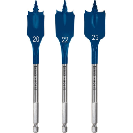 Brocas de pala para madera Expert Self Cut 20-22-25 (3 und) BOSCH