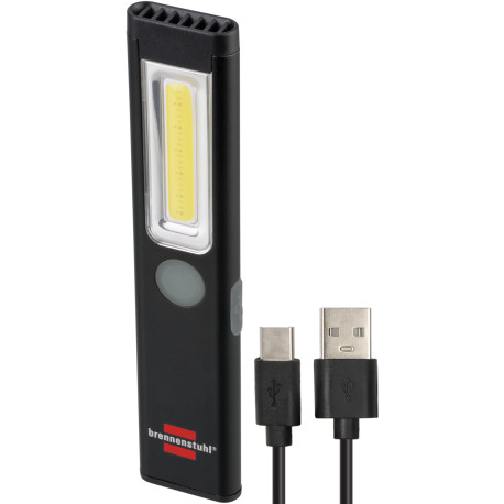 Linterna LED recargable PL 200 AC puerto USB C 200lm BRENNENSTH