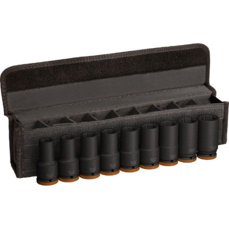 Juego vasos impacto 3/4" largos 9 und BOSCH