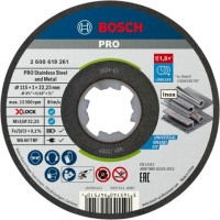 Discos X-LOCK Standard Inox 115mm BOSCH