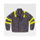 Cazadora ignifuga-antiestatica gris/amarillo alta visibilida WORKTEAM