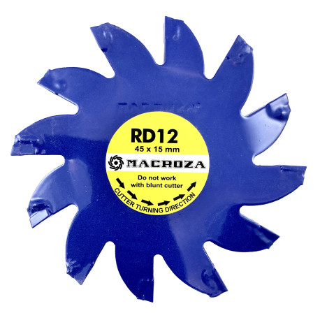 Fresa de corte RD12 para rozadora de pared 