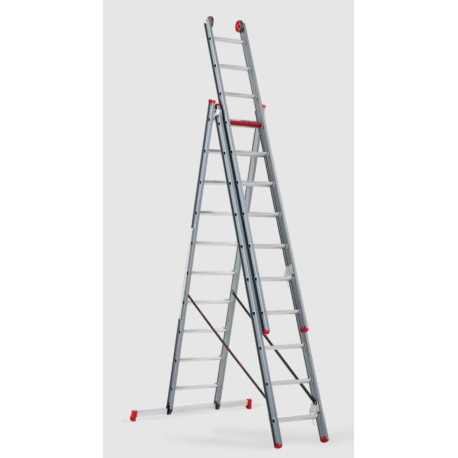 Escalera aluminio combinada 3x10 ATLANTIS 4,30/6,20m altura ALTREX