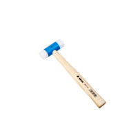 Martillo nylon mango madera AS107-35 Ø35mm SINEX