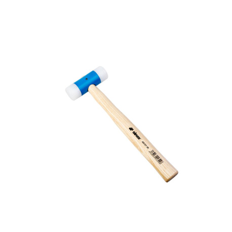 Martillo nylon mango madera AS107-35 Ø35mm SINEX