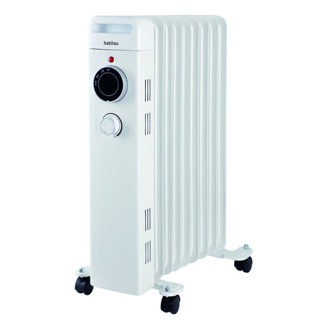 Radiador de aceite 3 niveles de potencia 800/1200/2000W HABITEX