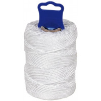 Hilo replanteo 8842 PP trenzado 1,8mm blanco 25m ROMBULL