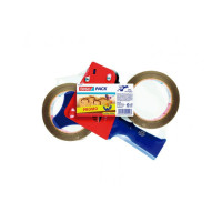 Maquina precinto PAK de 2 rollos 66x50 marron TESA