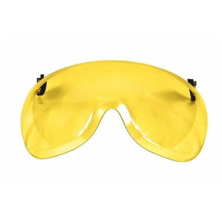 Visor corto policarbonato ambar para cascos serie X5 (10 unidades) 3M
