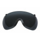 Visor corto policarbonato gris para cascos serie X5 (10 unidades) 3M