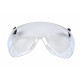 Visor corto policarbonato transparente para cascos serie X5 (10 unidades) 3M