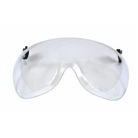 Visor corto policarbonato transparente para cascos serie X5 (10 unidades) 3M
