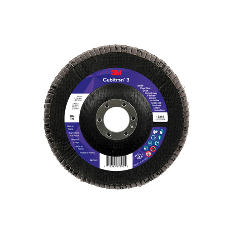 Disco laminas conico T29 cubitron 3 1169F ø125x22,23mm G-60+ 3M