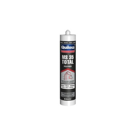 Sellador sintex MS 35 total cartucho 280ml transparente QUILOSA