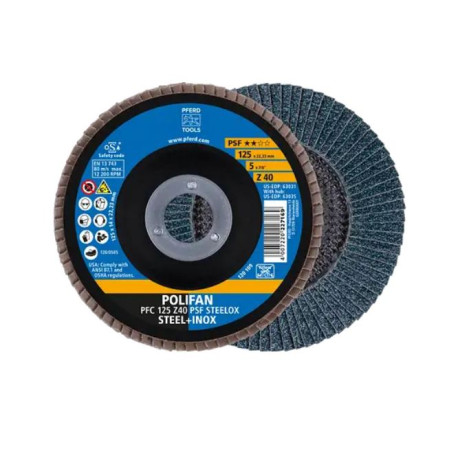 Disco laminas PFC 180 Z/80 PSF Steelox PFERD