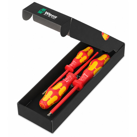 Juego 3 destornillador Pack kraftform VDE WERA