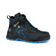 Bota NEWLIFE B/BLUE S3S negra/azul ROBUSTA