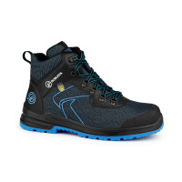 Bota NEWLIFE B/BLUE S3S negra/azul ROBUSTA