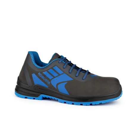 Zapato ONE S/BLUE S3S negra/azul ROBUSTA