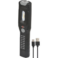 Lampara portatil con LED y bateria HL 501 A 500+120lm USB C BRENNENSTH