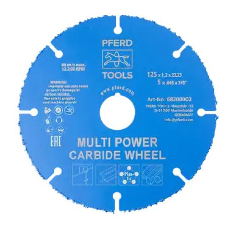Disco corte multimaterial ø125mm POS Multi Power PFERD