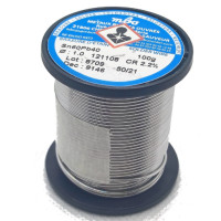 Estaño resina rollo 100 g Ø1.0mm Sn60-Pb40 SENRA