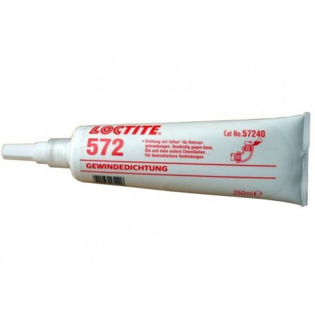 LOCTITE 572 250ml sellador de juntas teflón para metal