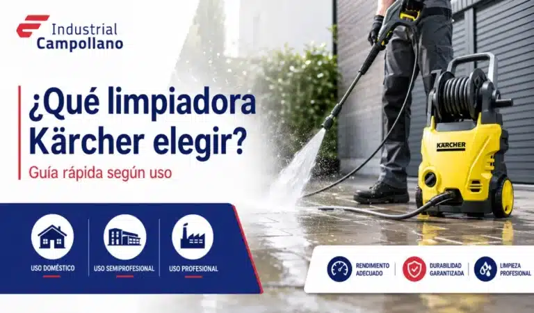 Limpiadora Kärcher: cuál elegir según uso, presión y tipo de trabajo