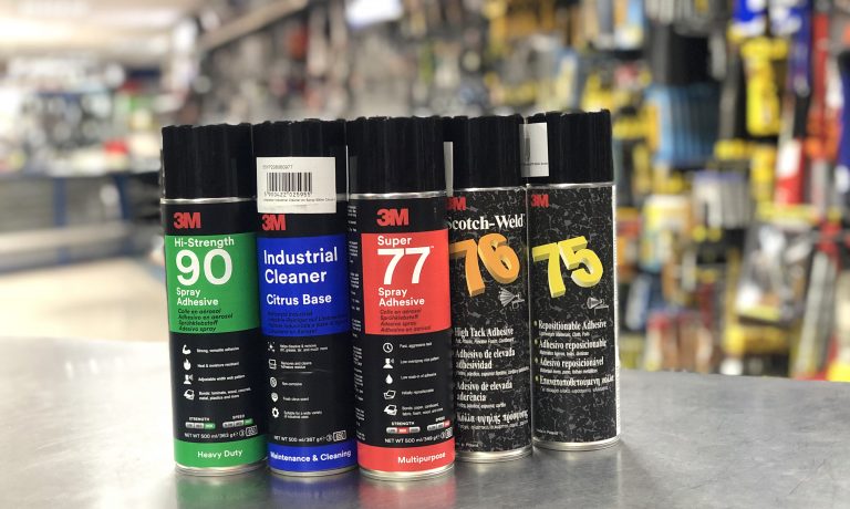 El poder de los adhesivos en spray 3M