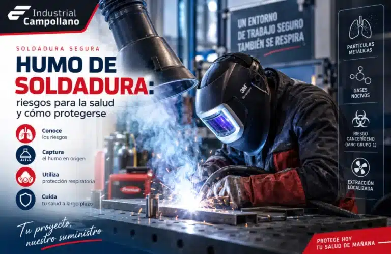 Humo de soldadura: riesgos para la salud y cómo protegerse
