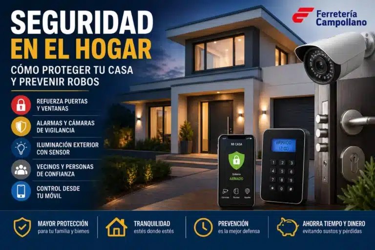 Seguridad en el hogar: cómo proteger tu casa y prevenir robos