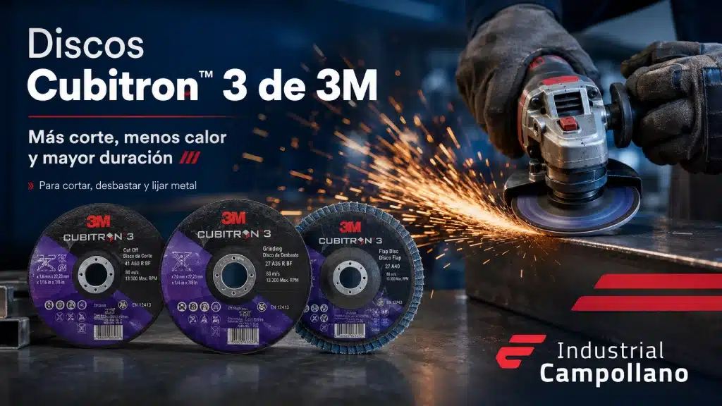 Discos Cubitron 3 de 3M Discos Cubitron 3 de 3M