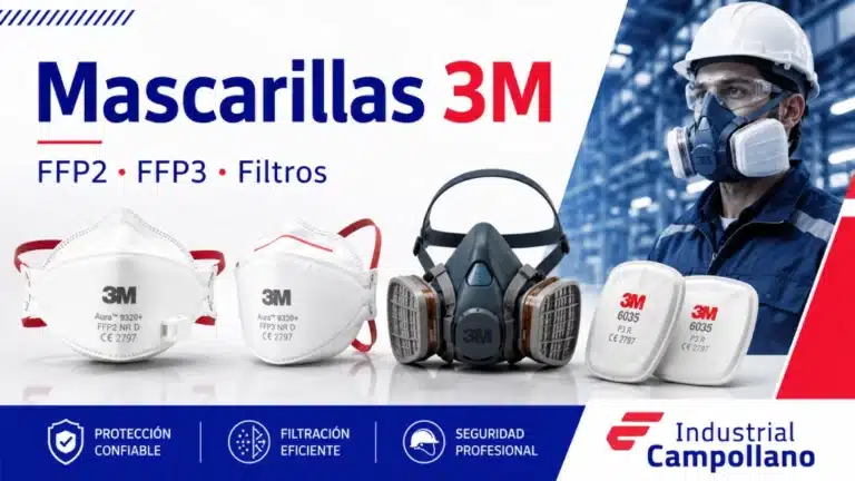 Mascarillas 3M: guía para elegir la protección respiratoria adecuada