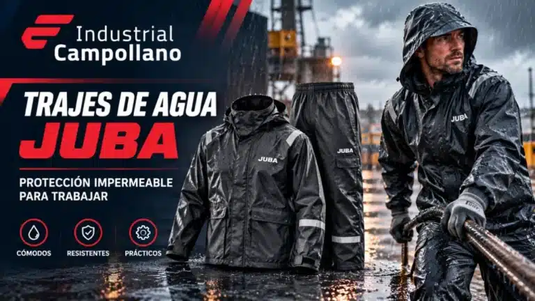 Trajes de agua Juba: cómo elegir ropa impermeable para trabajar