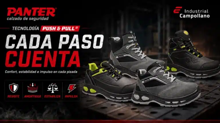 Panter Push & Pull: calzado de seguridad que cuida cada paso