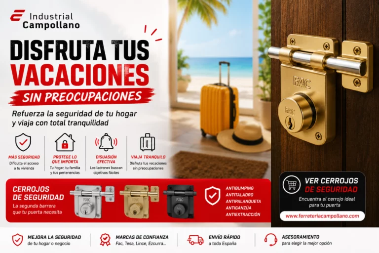 Disfruta tus vacaciones sin preocupaciones: cómo reforzar tu casa antes de salir