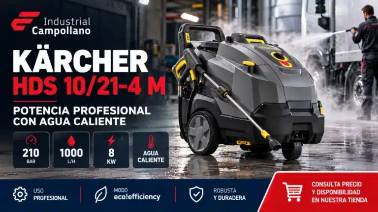 Kärcher HDS 10/21-4 M: potencia profesional con agua caliente