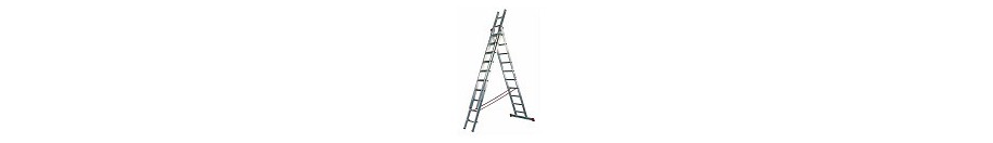 Escalera multiuso profesional todo aluminio 5+5 SINEX - Ferretería  Campollano