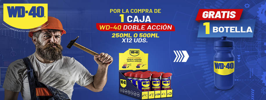 Promoción botella regalo WD40