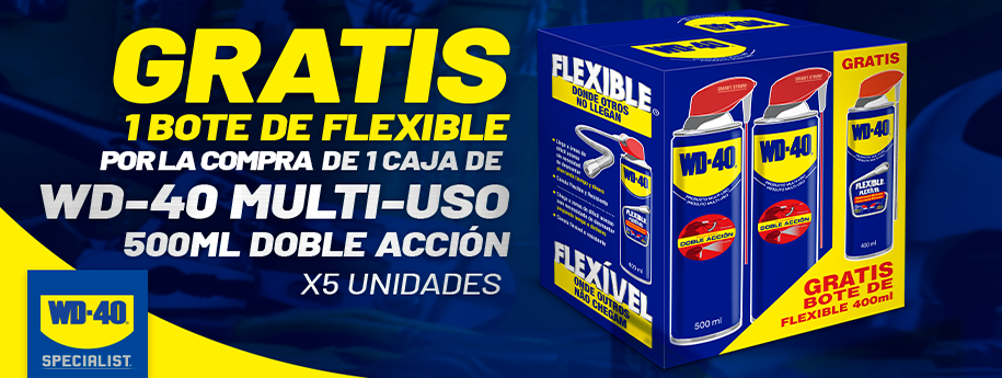 WD40 promoción flexible